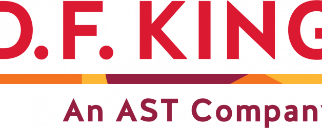 Gold Sponsor Announcement: D.F. King, An AST Company
